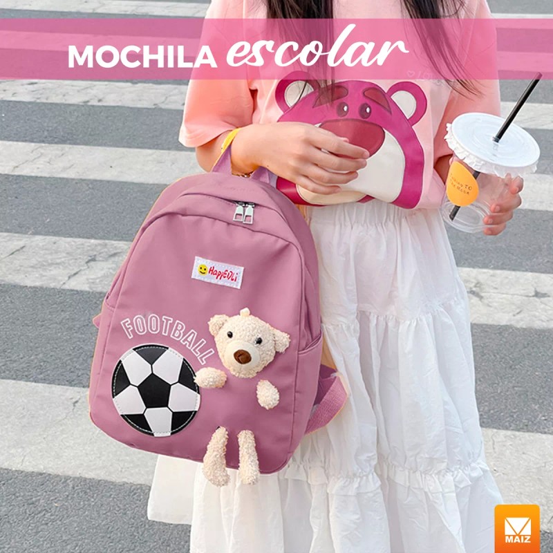 Maíz Mochila Escolar Bolsa Casual Estudiante Juvenil Moda Kawaii