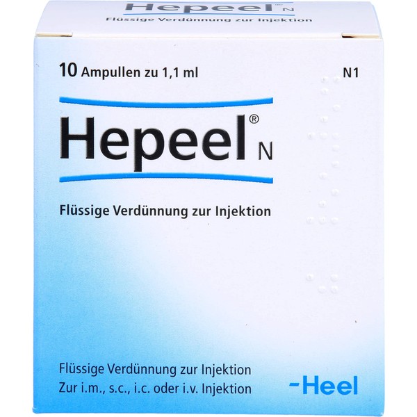 HEPEEL N Ampoules Pack of 10