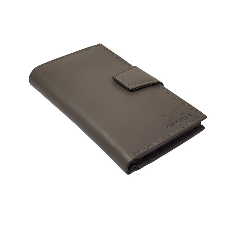 MORUCHA Clutch Wallet for Women Genuine Leather RFID Blocking High