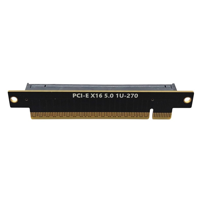PCIe 5.0 x16 Riser Card, PCIe to PCIe Adapter Card,