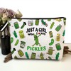 jepuyaya - Bolsa de maquillaje con estampado de vacas para