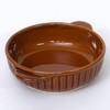 Maruyoshitouki M4783 Gratin Dish, Brown, S, Tensuji Round
