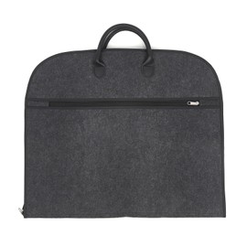 [Cospa ◎] Garment Bag, Clothes Cover, Carry Bag, Gray, Business Trip, Wedding, Party, Travel