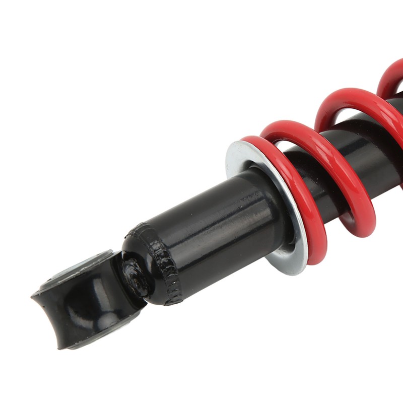 250mm/9.8in Motorcycle Shock Absorber with Red Spring Universal for 50cc‑125cc