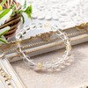 Kyozudou Natural Crystal x Natural Stone Power Stone Bracelet, Stone,