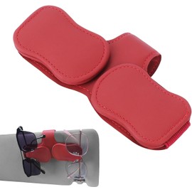 Porta Gafas De Sol Sujetador para Visor del Coche - Portagafas para Automóvil | Organizador De Gafas De Sol Antideslizante para Automóvil para Viajes Largos por Carretera Trayectos Diarios Y