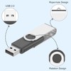 AreTop USB 1GB Bulk Flash Drives 50 Pack, USB2.0 Swivel