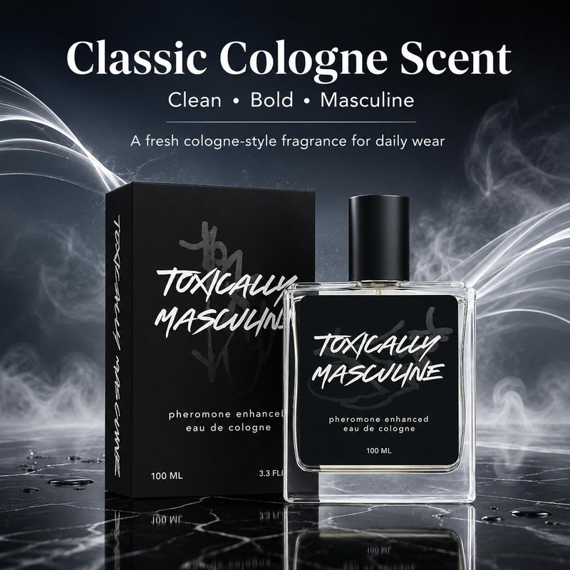 Cologne, Men's Cologne, 100 ml / 3.4 Fl Oz