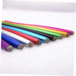 TEHAUX 2Pcs Waist Capacitive Stylus Pen for Tablets Cell Phones Lightweight Touch Screen Pen Random Colors for Drawing Gaming Note Taking Document