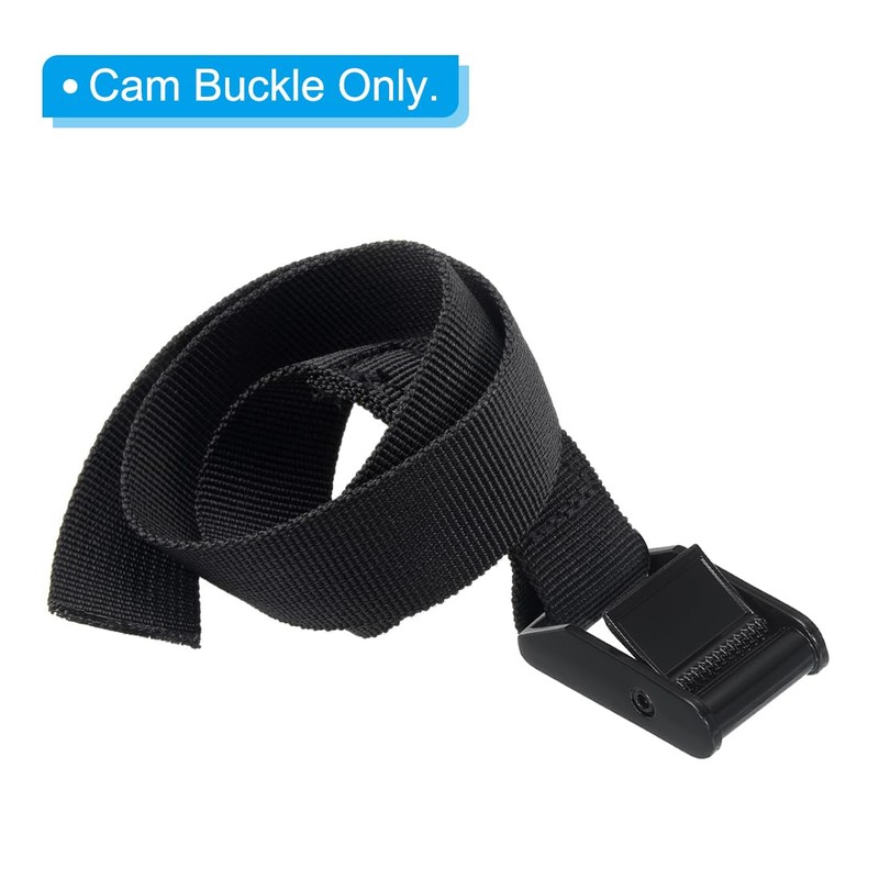 PATIKIL Cam Buckle, 5 Pack Metal Press Lock Fasteners 1.34"