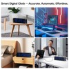 NPHMbM Blue LED WiFi Clock for Living Room&Office, Digital Table