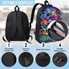 School Backpack Set for Boys 3pcs Game Boys Backpack with
