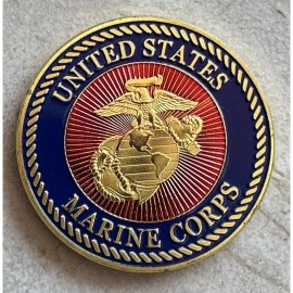marine US MARINE CORPS RESERVE Challenge Coin