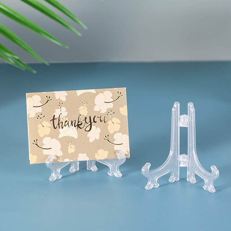 Plastic Plate Stand, Plate Stand, Photo Stand, Book Stand, Transparent,