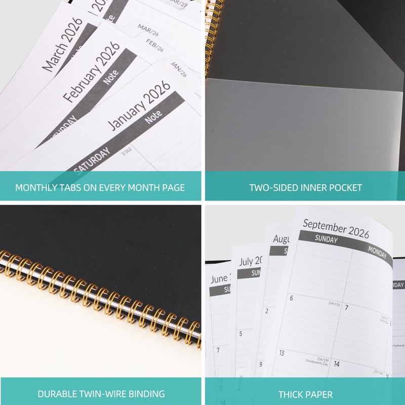 2026-2027 Monthly Planner 2 Year Monthly Planner/Calendar 2026-2027, 24 Months