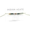Albion Design - Crystal Anklet - Beaded Crystal Anklet -