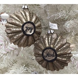 Holiday Lane Joy / Noel Burst Christmas Ornament