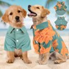Vizbrite Dog Shirt Hawaiian Pet Costume, Double Sided Style Pet