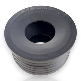 DL-pro Rubber Siphon Sleeve for Drain Pipe 1 1/4 Inch Outer Diameter 50 mm x Inner Diameter 32 mm Rubber Sleeve Drain Pipe Connector for Sink Washbasin Siphon