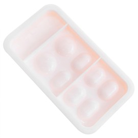 AYLIFU Palette Resin Tools Dental Tray Orange 3.93×2.24×0.66inch Light Shield Box for Mixed Resin Placement 1pcs