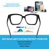 WEMOOTANTS Bifocal Reading Glasses 1.25 for Women Men Square Bifocals