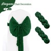 2 Pack Dark Green Cheesecloth Table Runner 10ft, Rustic Gauze