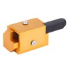 Aluminium Alloy Square Embedded Hinge Door Lock Groove Angle Chisel