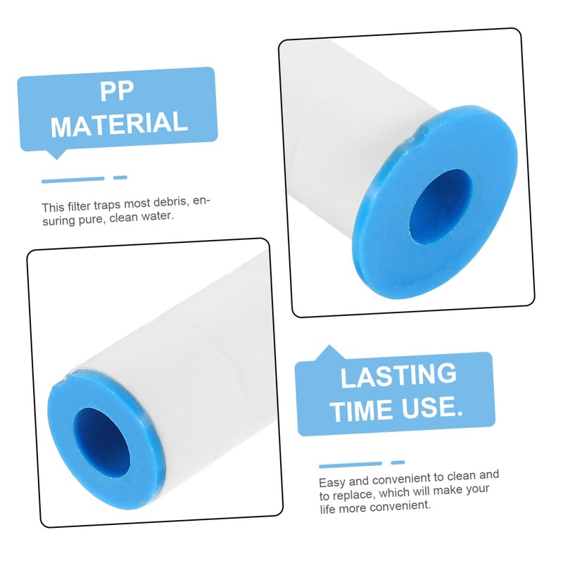 DRESSOOS 6 x Shower Filter PP Cotton Filter Shower Head