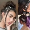 50 Pinzas Pasadores para El Pelo de Metal Con Forma
