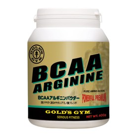 ゴールドジム（GOLD’S GYM） BCAA アルギニン パウダー (400ｇ)