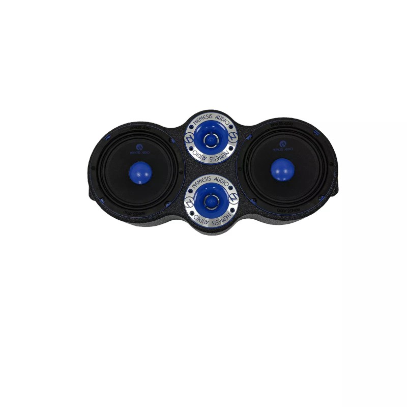 Mega Bass Universal Speaker Panel 2x6.5 2 X Tweters Speaker