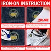 Zolawe Golf Master Patch, Sew On Iron On Embroidery Patches