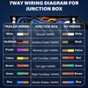 Billion wealth 10 Ft Heavy Duty 7 Way Trailer Cord