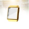 SEWACC Transparent TPU Frame Protector Case for Lightweight Fingerprint Watch