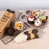 Nordic Paper 200pcs Tulip Cupcake Liners for baking cups with