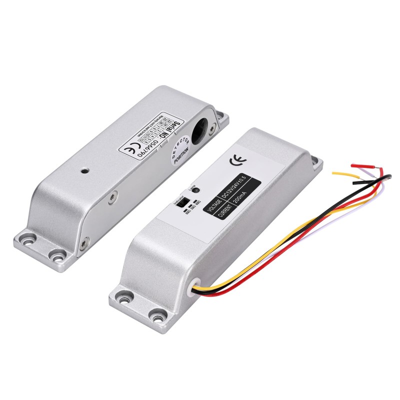 Electric Drop Bolt Lock NC Mode Fail Safe DC 12V