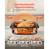 VEVOR Roaster Oven, 14QT Fast-Cooking Turkey Roaster, 150-450℉ Adjustable Temperature
