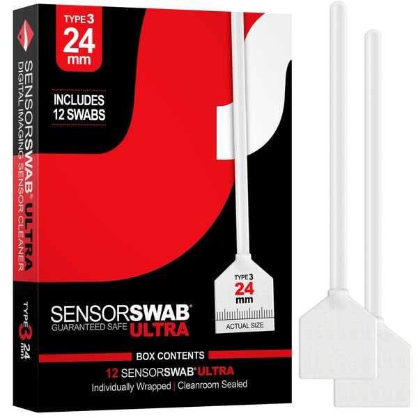 Photographic Solutions Sensor Swab Ultra 24mm Type-3 Digital Imaging Sensor