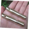 Kisangel 1pc High Decibel Brass Whistle Survival Whistle Emergency Whistle