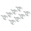 PATIKIL Roller Ball Transfer Bearing 1/2", 8 Pack Load 6.6lbs