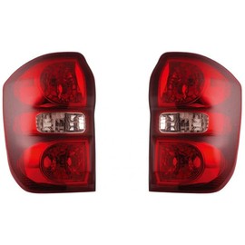 For 2004 2005 Toyota RAV4 Pair Rear Tail Lights Driver and Passenger Side Assembly Unit TO2818124 TO2819124 | 81561-42080 81551-42080