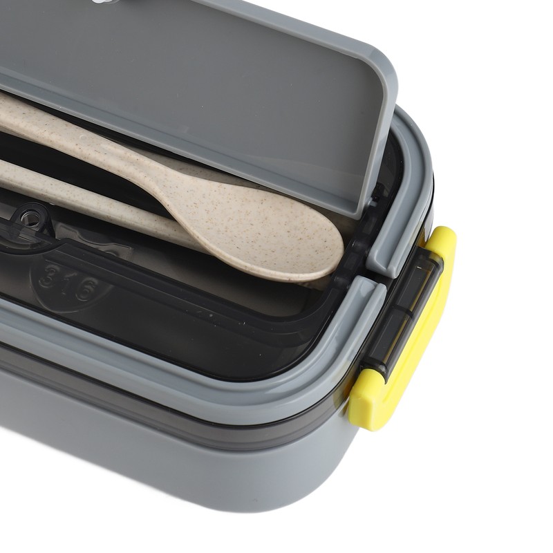 Lunch Box 316 Stainless Steel 700ml Capacity Leakproof Microwave Safe