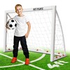 Backyard Soccer Goals, Kids Net 4'x3' High-Strength Fast Set-Up |