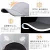GADIEMKENSD Women's Cap, Reflective Hat, Bill, UV Protection, Breathable, Running