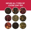 HIC Kitchen Mesh Ball Tea Infuser, 18/8 Stainless Steel Mesh,
