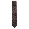 Venti Patterned Tie, darkred