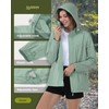33,000ft Women's Rain Jacket Waterproof Lightweight Packable Raincoat with Hood
