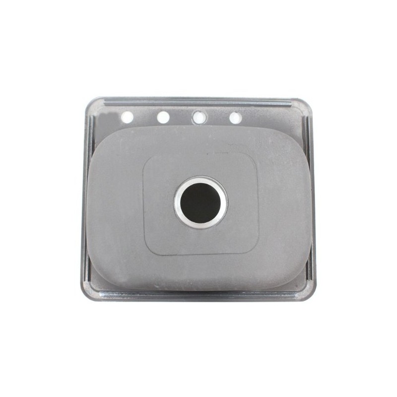 eModernDecor Inc. 25 Inch Top-Mount/Drop-In Stainless Steel Kitchen Island/Bar Sink