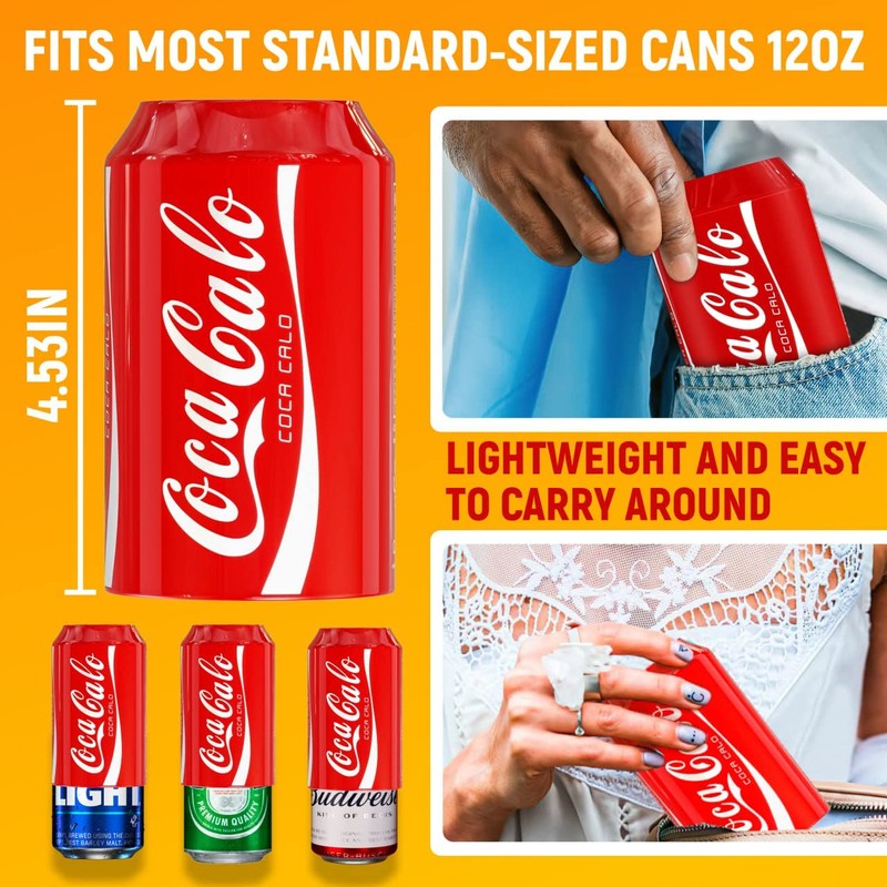BeerSkin Skywin Silicone Can Covers that Look Like Soda -