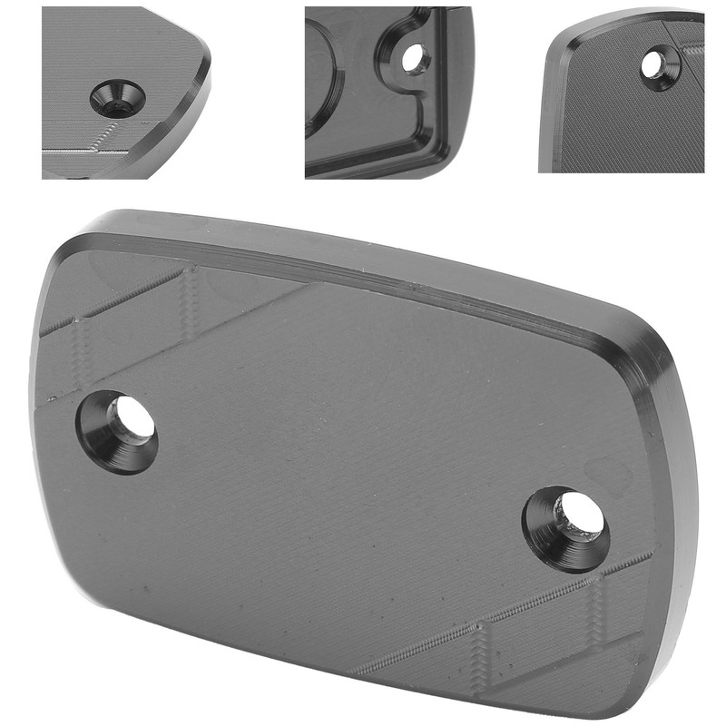 Front Brake Fluid Reservoir Cover Cap Replacement for Yamaha YZF-R3/YZF-R25/MT-03/MT-25(Black